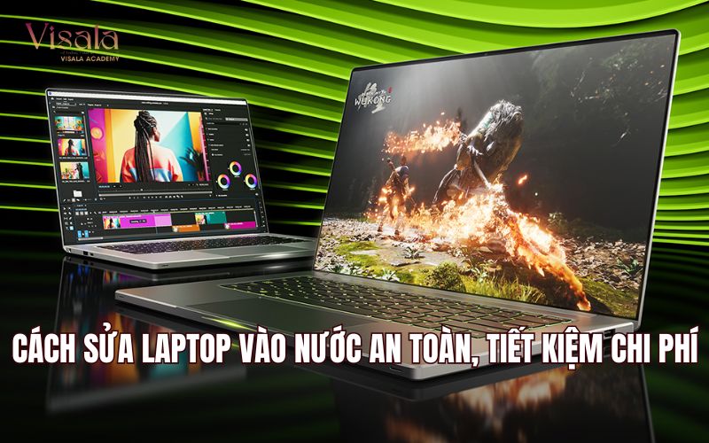 Cách Sửa Laptop Vào Nước An Toàn, Tiết Kiệm Chi Phí
